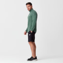 Camisola Manga Comprida Performance com Fecho na Gola