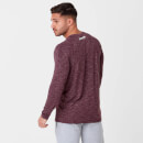 Myprotein Performance Long Sleeve Top - Burgundy Marl
