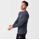 Performance Long Sleeve Top - Navy Marl