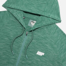 Performance Zip Top - Green Marl