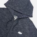 Performance Zip Top - Navy Marl