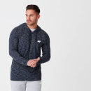 Performance Zip Top - Navy Marl
