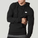 Tru-Fit Zip Pullover Hoodie - Black