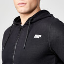 Tru-Fit Zip Up Hoodie - Black
