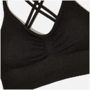 Shape Seamless Sports Bra - Black
