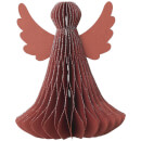 Broste Copenhagen Paper Christmas Angel - Small - Pompeian Red