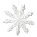 Broste Copenhagen Paper Snowflake Christmas Decoration - Medium - White