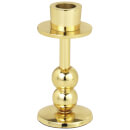 Broste Copenhagen Ball Candlestick - Brass - 14cm