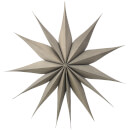 Broste Copenhagen Wooden Star Venok Decoration - Large - Fungi