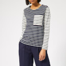 Joules Women's Renee Hotch Potch Jersey Top - Hope Stripe French Navy