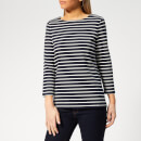Joules Women's Harbour Stripe Top - Hope Stripe French Navy