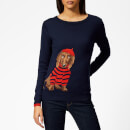 Joules Women's Miranda Intarsia Jumper - Navy