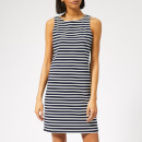 Joules Women's Riva Sleeveless Jersey Dress - Hope Stripe French Navy