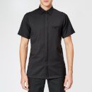 Matthew Miller Men's Cador Merino Wool Shirt - Black