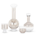 Tom Dixon Tank Jug Set - Platinum Stripe