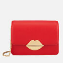 Lulu Guinness Women's Lip Push Lock Polly Cross Body Bag - Scarlet