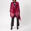 McQ Alexander McQueen Women's Cut Up Swallow Scarf - Cherry Red/Hot Pink