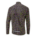 Morvelo Strands Aegis Packable Windproof Jacket - Black/Yellow/White/Pink