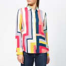 PS Paul Smith Women's Zig Zag Stripe Shirt - Multi