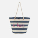 Joules Women's Seaside Summer Bag - Cream Stripe So Busy