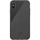 Native Union Clic Canvas iPhone Xs Max Case - Black