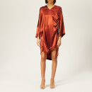 Vivienne Westwood Anglomania Women's Mini Kaftan Dress - Rust