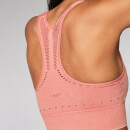 Acid Wash Sports Bra - Copper Rose - XS - Copper Rose