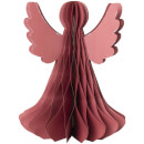 Broste Copenhagen Paper Christmas Angel - Large - Pompeian Red