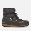 Moon Boot Women's Low Nylon Waterproof Boots - Black/Bronze
