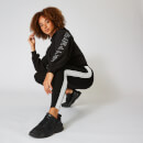 Icon Cropped Hoodie - Black - XS