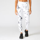 Myprotein Marble Leggings - White - XS