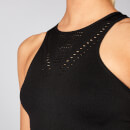 Shape Seamless Crop Vest - Black - XS