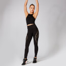 Shape Seamless Crop Vest - Black - XS