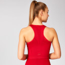 Myprotein Shape Seamless Crop Vest - Crimson - XS