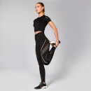 Maglia corta a maniche corte Shape Seamless - Nero - XS