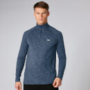 Performance ¼ Zip Top - Dark Indigo Marl - S