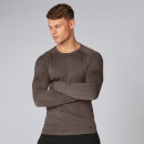 Elite Seamless Long-Sleeve Top - Driftwood - XS