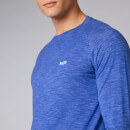 Performance Long-Sleeve T-Shirt - Ultra Blue Marl - XS