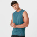 Luxe Classic Drop Armhole Tank Top - Petrol Blue - XS - Petrol Blue