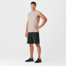 Luxe Classic Drop Armhole Tank Top - Taupe - XS - Taupe