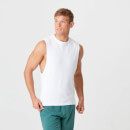 Luxe Classic Drop Armhole Tank Top - White - XS - White