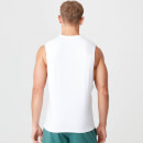 Luxe Classic Drop Armhole Tank Top - White - XS - White