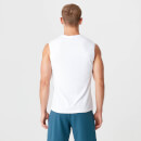 Myprotein Luxe Classic Sleeveless T-Shirt - White - XS - Bela