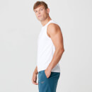 Myprotein Luxe Classic Sleeveless T-Shirt - White - XS - Bela