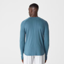 Myprotein Dry-Tech Infinity Long-Sleeve T-Shirt – Blue - XS - Cadet Blue