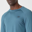 Myprotein Dry-Tech Infinity Long-Sleeve T-Shirt – Blue - XS - Cadet Blue