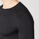 Maglia a Maniche Lunghe Elite Seamless – Nero - XS - Nero