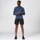Elite Seamless Long-Sleeve T-Shirt – Indigo - S - Dark Indigo