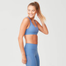 Power Mesh Sports Bra - Thunder Blue
