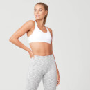 Myprotein Power Mesh Sports Bra - White